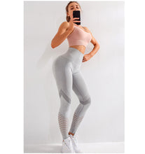 Load image into Gallery viewer, Women Seamless yoga set Fitness Sport leggings