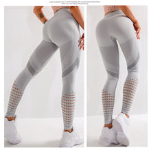 Load image into Gallery viewer, Women Seamless yoga set Fitness Sport leggings