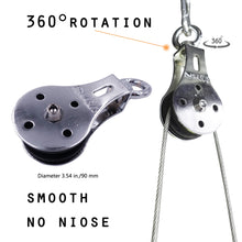 Load image into Gallery viewer, Fitness DIY Pulley Cable Machine Attachment System