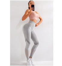 Load image into Gallery viewer, Women Seamless yoga set Fitness Sport leggings
