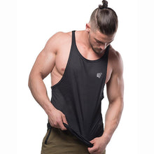 Load image into Gallery viewer, Tank Top Men Mesh cloth  Bodybuilding
