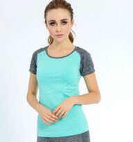 Quick Dry Stretch Slim Fit Yoga/gym Top