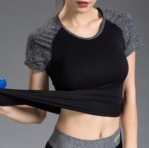 Quick Dry Stretch Slim Fit Yoga/gym Top