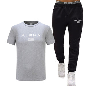 Men's Tracksuit T Shirt/pants Sport Suit