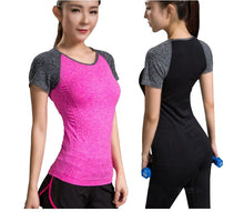 Load image into Gallery viewer, Quick Dry Stretch Slim Fit Yoga/gym Top
