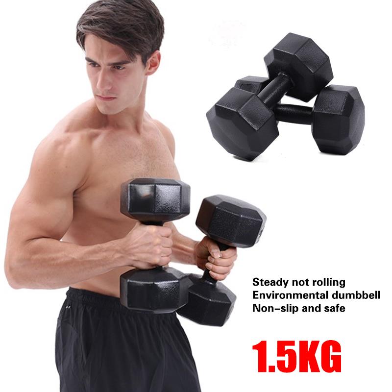 1pcs dumbbell Fitness Equipment Octagonal Dumbbell