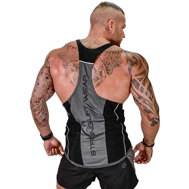 Bodybuilding Tank Tops sleeveless  Cotton Undershirt