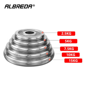 ALBREDA 2.5KG-15KG Dumbbells Disk Weights