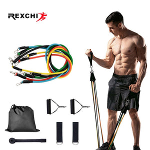 REXCHI Gym Fitness Resistance Bands Set 5 or 11 piece