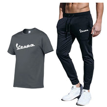 Load image into Gallery viewer, Men&#39;s Vespa Running Sports Set Sportswear Gym Cloth
